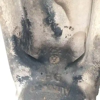 Second-hand car spare part front left knuckle for skoda fabia combi (nj5) cus oem iam references 6q0255ac  