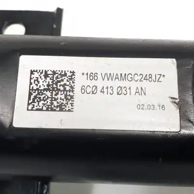 Peça sobressalente para automóvel em segunda mão amortecedor dianteiro esquerdo por skoda fabia combi (nj5) cus referências oem iam 6c0413031an  