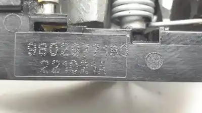 Peça sobressalente para automóvel em segunda mão puxador exterior traseiro direito por citroen c3 hm05 referências oem iam 9802977180  