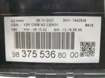 Peça sobressalente para automóvel em segunda mão quadrante por citroen c3 hm05 referências oem iam 983755368000  