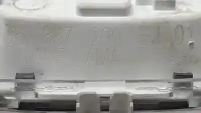 Second-hand car spare part interior light for citroen c3 hm05 oem iam references 96887290bj01  