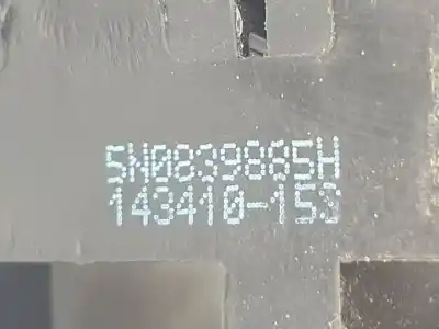 Second-hand car spare part exterior left rear door handle for skoda fabia combi (5j5) cayb oem iam references 5n0839885h  