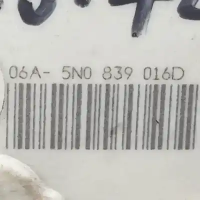 Автозапчастина б/у замок заднього правого дверя для skoda fabia combi (5j5) cbzb посилання на oem iam 5n0839016d  