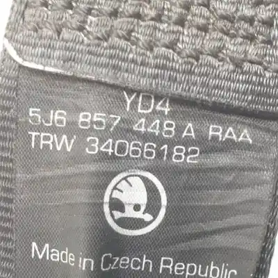 Автозапчасти б/у задний правый ремень безопасности за skoda fabia combi (5j5) cbzb ссылки oem iam 5j6857448a 34066182 