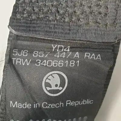 Автозапчасти б/у задний левый ремень безопасности за skoda fabia combi (5j5) cbzb ссылки oem iam 5j6857447a 34066181 