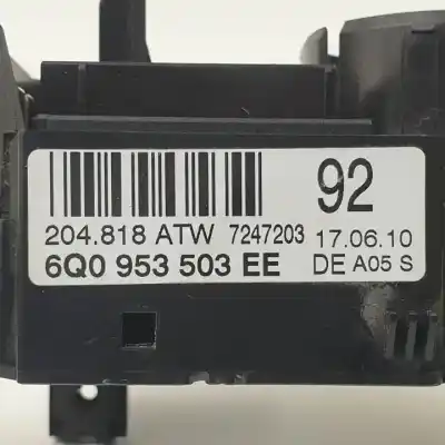 Second-hand car spare part indicator switch for skoda fabia combi (5j5) cbzb oem iam references 6q0953503ee  