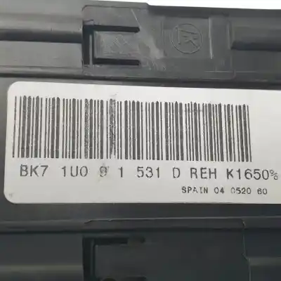 Автозапчастина б/у управління світлом для skoda fabia combi (5j5) cbzb посилання на oem iam 1u091531d  