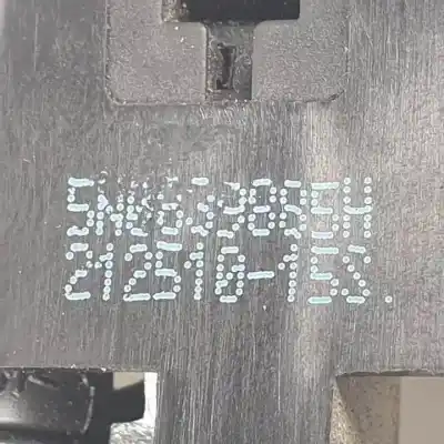 Автозапчастина б/у зовнішня ручка передня прав для skoda fabia combi (5j5) cbzb посилання на oem iam 5n0839885h  