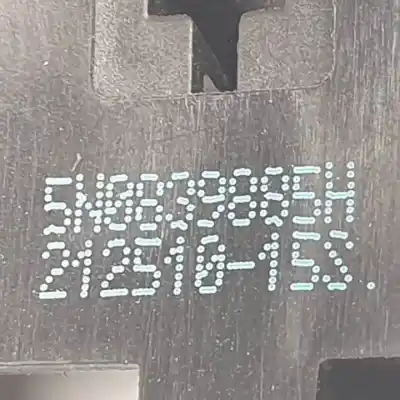 Автозапчастина б/у завнішня ручка задня ліва для skoda fabia combi (5j5) cbzb посилання на oem iam 5n0839885h  