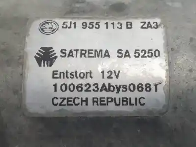 Автозапчастина б/у двигатель передніх склоочисників для skoda fabia combi (5j5) cbzb посилання на oem iam 5j1955113b  
