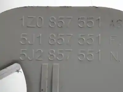 Автозапчастина б/у лівий натір для skoda fabia combi (5j5) cbzb посилання на oem iam 3t0857551g  