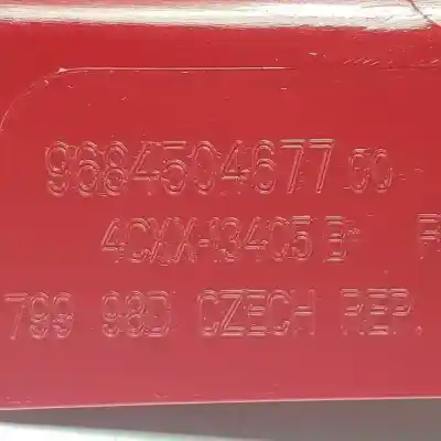 Second-hand car spare part left tailgate light for citroen c4 coupe 5fwep6 oem iam references 9684504677  4cxx13405b