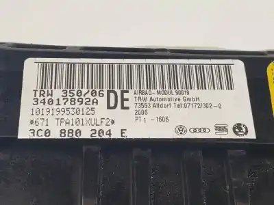 Автозапчасти б/у подушка безопасности передняя правая за volkswagen passat variant (3c5) bkp ссылки oem iam 3c0880204e 34017892a 