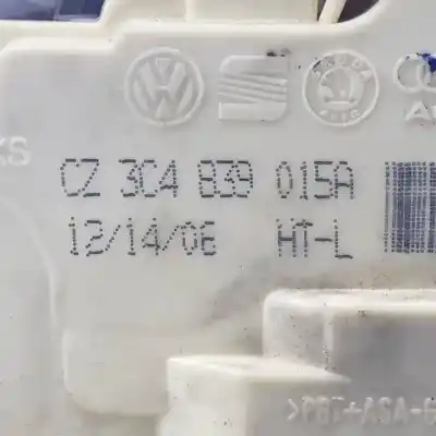 Автозапчастина б/у замок дверей заднього лівого для volkswagen passat variant (3c5) bkp посилання на oem iam 3c4839015a  