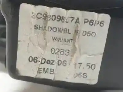 Автозапчасти б/у наружная крышка топлива за volkswagen passat variant (3c5) bkp ссылки oem iam 3c9809857a  