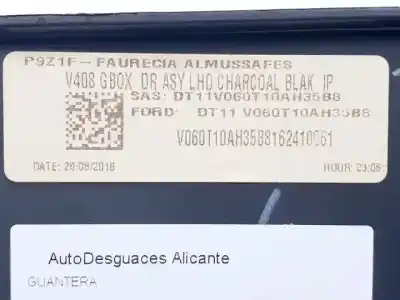Автозапчастина б/у бардачок для ford transit connect xxga посилання на oem iam dt11av060t10ah  