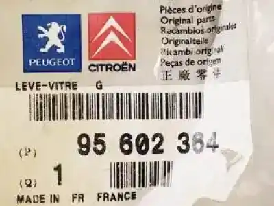 Peça sobressalente para automóvel em segunda mão elevador de vidros dianteira esquerda por citroen c15 161axud7 referências oem iam 95602364  