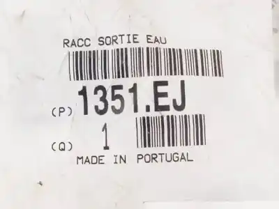 Peça sobressalente para automóvel em segunda mão tubo do intercooler por citroen c4 coupe nfutu5jp4 referências oem iam 1351ej  