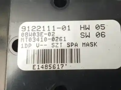 Peça sobressalente para automóvel em segunda mão botão / interruptor elevador vidro dianteiro esquerdo por bmw 5 (e60) 520 i referências oem iam 912211101 e1485617 