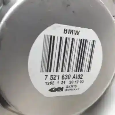 Second-hand car spare part rear left transmission for bmw 5 (e60) 520 i oem iam references 7521630  