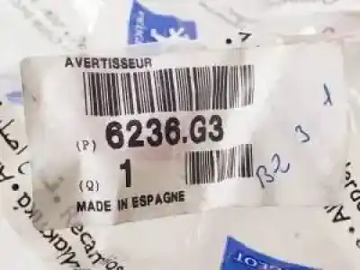 Pezzo di ricambio per auto di seconda mano corno per citroen c4 coupe 9hx riferimenti oem iam 9655189380  6033fb1483