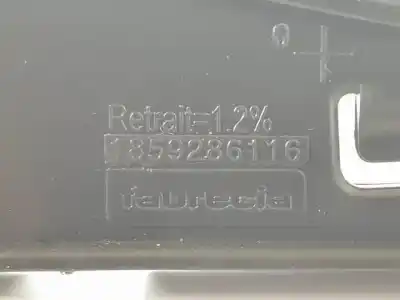 Second-hand car spare part front decorative moulding for citroen c2 (jm_) 1.6 oem iam references 9652393280g  741655