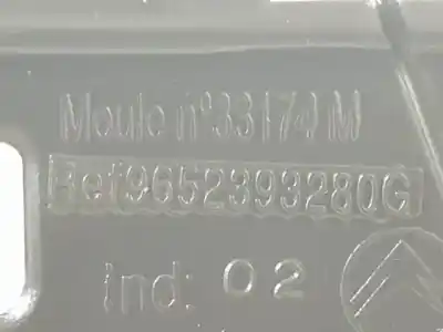 Second-hand car spare part front decorative moulding for citroen c2 (jm_) 1.6 oem iam references 9652393280g  741655