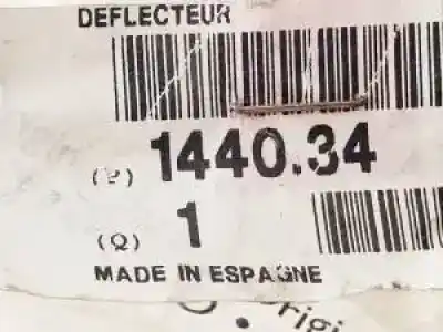 Second-hand car spare part intercooler pipe for citroen c3 kfv(tu3jp) oem iam references 144034  9643763380