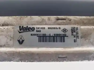 Peça sobressalente para automóvel em segunda mão intercooler por renault trafic combi (ab 4.01) g9u630 referências oem iam 8200411160  