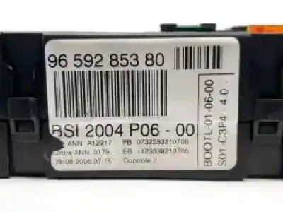 Second-hand car spare part fuse box unit for citroen c3 hfx(tu1jp) oem iam references 9659285380  2004p0600