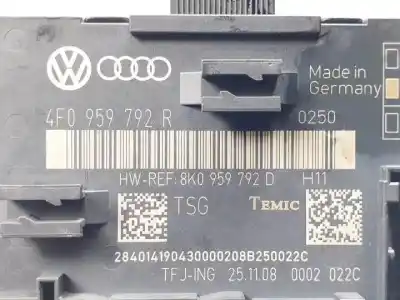 Автозапчасти б/у закрытый распределительный щит за audi a6 avant (4f2) cagb ссылки oem iam 4f0959792r  