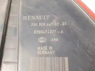 Pezzo di ricambio per auto di seconda mano luci posteriori destra per renault scénic ii (jm0/1_) 2.0 (jm05, jm0u, jm1n, jm1u, jm2v) riferimenti oem iam 8200474327a  