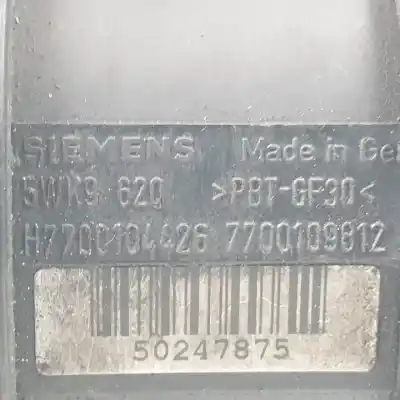 Second-hand car spare part flowmeter for renault scénic ii (jm0/1_) 2.0 (jm05, jm0u, jm1n, jm1u, jm2v) oem iam references 5wk9620 7700109612 h7700104426 