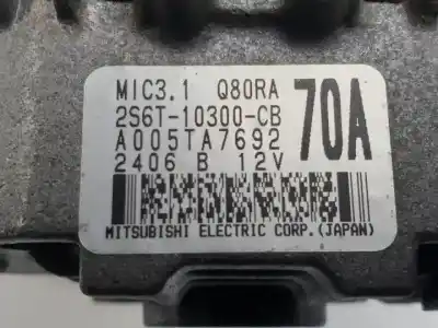 Peça sobressalente para automóvel em segunda mão alternador por ford fusion (cbk) fxja referências oem iam 2s6t10300cb a005ta7692 