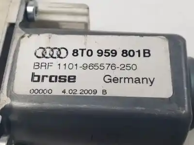 Second-hand car spare part driver left window regulator for audi a5 cabriolet (8f7) cdnc oem iam references 8t0959801b  