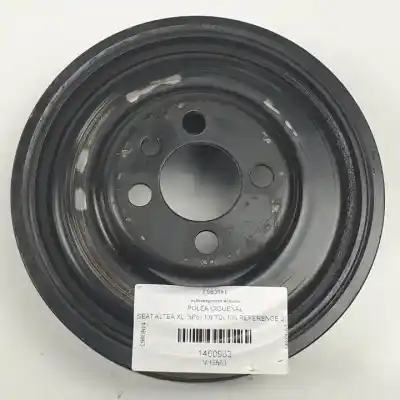 Gebrauchtes Autoersatzteil Kurbelwellenriemenscheibe zum SEAT ALTEA XL (5P5, 5P8) 2.0 TDI 16V OEM-IAM-Referenzen 038105243M  