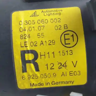 Автозапчастина б/у правий протитуман для mini cabrio (r52) w10b16a.w10b16o0.11000430230 посилання на oem iam 69250509 halogeno 0305060002 