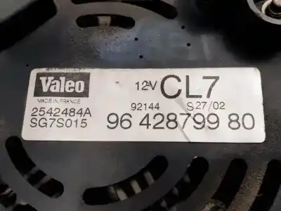 Second-hand car spare part alternator for peugeot 206 cc nfu(tu5jp4) oem iam references 9642879980  2542484a