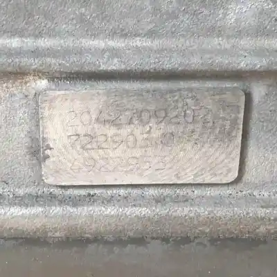Pièce détachée automobile d'occasion boîte de vitesses pour mercedes clase c (w204) berlina 642834 références oem iam 2042709202 automatica 7229030 