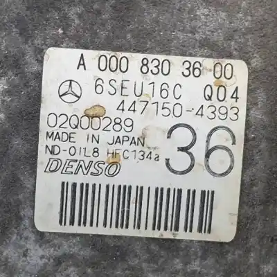 Second-hand car spare part air conditioning compressor for mercedes clase c (w204) berlina 642834 oem iam references a0008303600 4471504393 