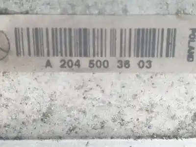 İkinci el araba yedek parçası su radyatörü için mercedes clase c (w204) berlina 642834 oem iam referansları a2045003803 automatico m151012b 