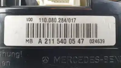 Автозапчастина б/у панель інструментів для mercedes-benz clase e (w211) familiar 648961 посилання на oem iam a2115400547 110080284017 