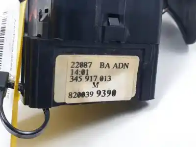 Second-hand car spare part headlights switch for dacia logan mcv k9k792 oem iam references 8200399390  