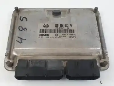 Pezzo di ricambio per auto di seconda mano CENTRALINA MOTORE per SEAT LEON (1M1)  Riferimenti OEM IAM 0281010683 038906012FK 