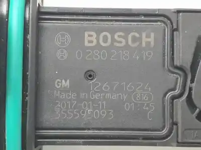 Pezzo di ricambio per auto di seconda mano misuratore di flusso per opel mokka / mokka x (j13) 1.4 4x4 (_76) riferimenti oem iam 0280218419  