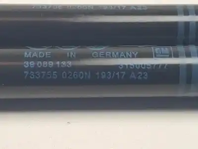 Second-hand car spare part tailgate gas strut for opel corsa e (x15) 1.4 turbo (08, 68) oem iam references 39089133 260 newton 
