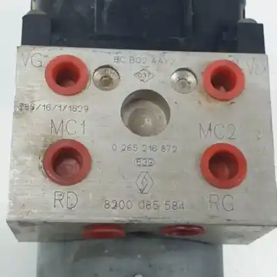 Second-hand car spare part abs for renault clio ii fase ii (b/cb0) k9k700 oem iam references 8200085584 0265216872 0273004621 