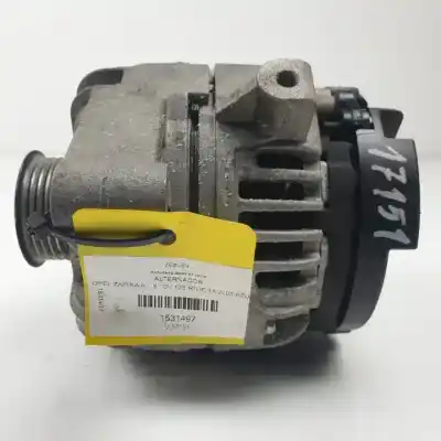 Recambio de automóvil de segunda mano de alternador para opel zafira a z18xe referencias oem iam 90561971 0124415002 
