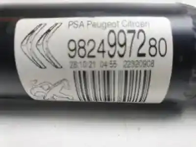 Peça sobressalente para automóvel em segunda mão amortecedor traseiro esquerdo por citroen c3 hm05 referências oem iam 9824997280  