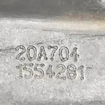 Pezzo di ricambio per auto di seconda mano riduttore per citroen c3 hm05 riferimenti oem iam 20a704  